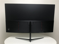 Monitor de Juegos LED Curvo sin Marco de Alto Rendimiento de 32 Pulgadas, 2K QHD, 165Hz, Tiempo de Respuesta de 1ms