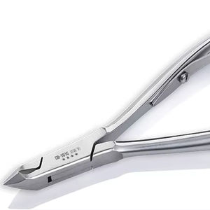 NGHIA OMI Professional CB-101 Pince à cuticules Haut de gamme en acier inoxydable de luxe gris Ensemble de pédicure et de manucure - Product Image 1