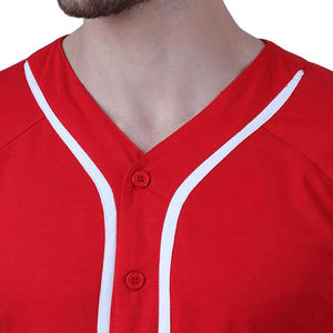 Concevez votre propre maillot de baseball et de softball personnalisé sublimé pour hommes - Product Image 6