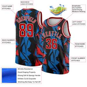 Nuevo 2024 Stock Jersey de baloncesto bordado de alta calidad Jersey prensado en caliente Camiseta de baloncesto de entrenamiento para hombres Transpirable - Product Image 2