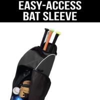 Sac à roulettes pour baseball et softball, tendance, durable, écologique, imperméable, réduction de la charge, fermeture éclair, personnalisable, 4 crics, multi-poches