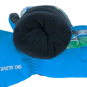 ถุงมือเล่นสกีที่เข้ากันได้กับหน้าจอสัมผัสถุงมือกันความร้อนกันน้ำพร้อมปลอกแขนปรับได้และผ้าฟลีซบุภายใน - Product Image 5