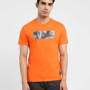 Venta al por mayor de calidad de algodón de los hombres de gran tamaño camiseta de logotipo personalizado Puff estampado con primera clase de espuma de serigrafía Boxy estilo Fitness - Product Image 1