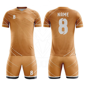 Uniformes de fútbol transpirables de poliéster 100% de nuevo estilo, ropa de fútbol OEM, ropa de fútbol de Color degradado de entrenamiento fabricada por RAM INDustry - Product Image 3