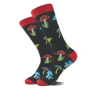 Chaussettes de skateboard pour hommes, automne-hiver, chaussettes amusantes et créatives avec pingouin, dauphin, requin, koala, chaussettes fantaisie pour hommes, chaussettes de mode - Product Image 2