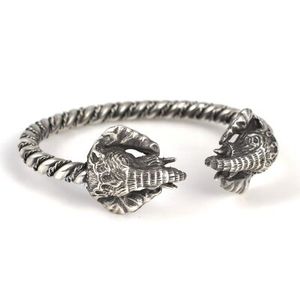 925 Sterling Silver Burmese Bracelet Elegant <b>Elephant</b> Head Model Tennis Bracelet Fashion Accessory - Product Image 1
