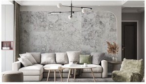 แผงผนังวีเนียร์หินหินชนวนเป็นมิตรกับสิ่งแวดล้อมสีทองแดงสีแดงติดทนนานซัพพลายเออร์ชั้นนำในอินเดีย - Product Image 5