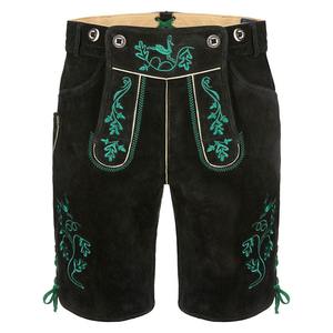 Lederhosen บาวาเรียสำหรับผู้ใหญ่เครื่องแต่งกายสไตล์เยอรมันดั้งเดิมสวมใส่สบายระบายอากาศได้ดี - Product Image 4