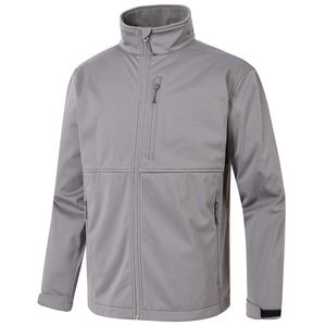 High Quality New Coated <b>Soft</b> <b>Shell</b> Unisex <b>Men's</b> Formal Bomber Canvas <b>Jacket</b> Polyester Cotton Waterproof Windproof - Product Image 3