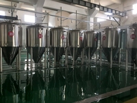 500L 1000L 2000L 3000L Kombucha équipement de brassage Kombucha brasseur thé doux boisson cuve de fermentation fermenteur