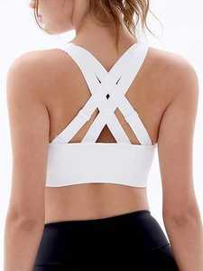 Venta al por mayor mejor gimnasio ropa Sujetador deportivo para las mujeres entrenamiento mujeres Sujetador deportivo Fitness Wear Sujetador deportivo para la venta en línea - Product Image 5