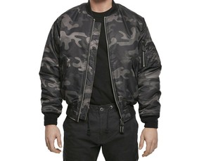 Veste bomber en toile de haute qualité pour homme, col montant, séchage rapide, manches longues, coupe-vent, impression de logo personnalisée, streetwear - Product Image 2