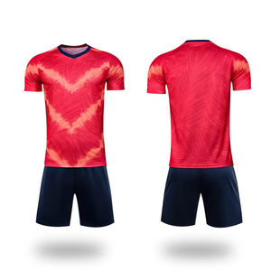 Nuevo conjunto completo de alta calidad, venta al por mayor, Conjunto de camiseta de fútbol para hombre, versión de jugador, kit de entrenamiento de fútbol para equipos, camiseta de fútbol - Product Image 1
