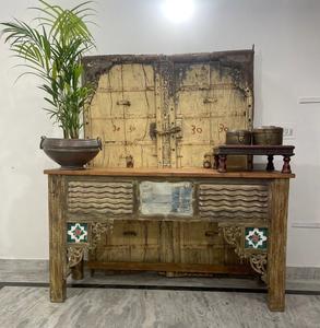 Table console en bois au design moderne, décoration unique de haute qualité pour la maison, villa, appartement, bar, salon, salle à manger, cuisine, hôtel - Product Image 1