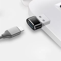 Adaptateur OTG USB-C femelle vers USB-A mâle en métal, nouveau