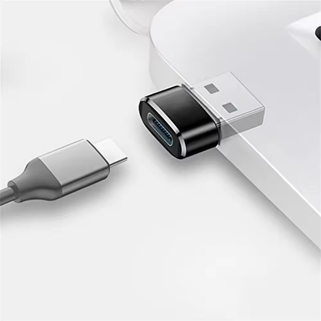 Metal Shell New Usbc Usb c Female to Usb a Male Otg Adapter