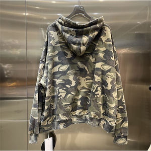 เสื้อฮู้ดแบบสวมหัวทรงโอเวอร์ไซซ์เสื้อฮู้ดซับในและถักแขนปกติสีสันสดใส - Product Image 6