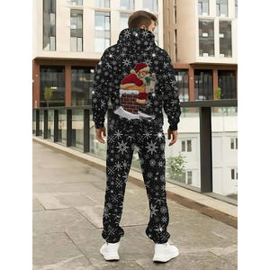 Servicio OEM de impresión por sublimación, calidad superior, color de contraste propio, chándales para hombre, chándales de algodón cómodos de ajuste Regular - Product Image 2