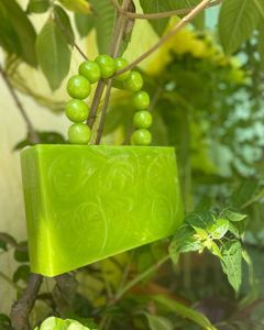 Pochette en résine Pochette de déclaration Sac à main unique Accessoire tendance Sac en résine à la mode Sac à main élégant Pochette transparente - Product Image 5