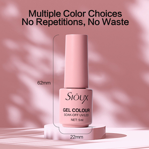 Ensemble de 30 flacons de vernis à ongles en gel de 5 ml, 24 gels de couleur, 6 gels fonctionnels, base, top coat, huile pour cuticules, déshydratant, kit UV LED, logo personnalisé - Product Image 2
