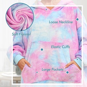 Sudadera con capucha de forro polar Sherpa para mujer, estilo manta de punto extragrande, cálida para invierno, personalizada, marca privada, venta al por mayor a granel - Product Image 5