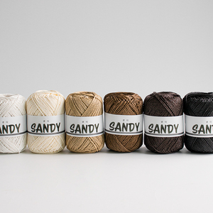 Fil synthétique YARNA Sandy (50g) 100% polypropylène, résistant aux intempéries, marque coréenne, pour l'extérieur en été, frais et confortable, idéal pour l'artisanat et le bricolage raffiné. - Product Image 5