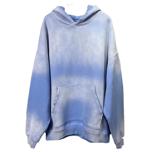 Sudadera con Capucha para Mujer, Estilo Desgastado, con Cierre, Lavado Ácido, Estilo Francés, con Cordón Ajustable - Product Image 6