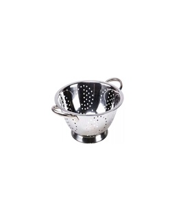 Stainless Steel <b>Colander</b> for Kitchen Use Clean Design Simple Washing Heat Proof Fine Mesh <b>Strainer</b> Daily Cooking Eco-Friendly - Product Image 2