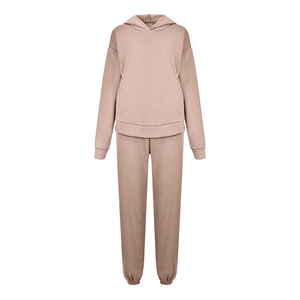 Survêtements décontractés à capuche pour femmes 2026, 2 pièces, personnalisés, respirants, 100 % coton, haute qualité, vente en gros, prix raisonnable - Product Image 6