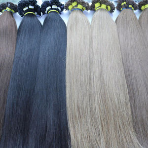 Extensions de cheveux naturels à pointe plate, très demandées, fournisseurs vietnamiens, toutes couleurs, par Nasa Hair, 100 grammes, toutes couleurs, 60 cm - Product Image 1
