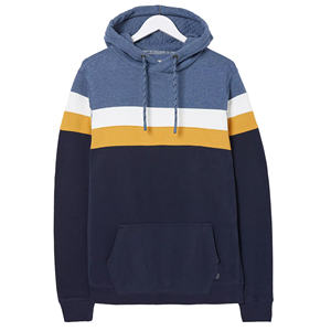 Sweat à capuche rayé pour homme, durable, faible MOQ, manches régulières, bonne qualité, vêtements décontractés de marque, pour les sorties quotidiennes - Product Image 1