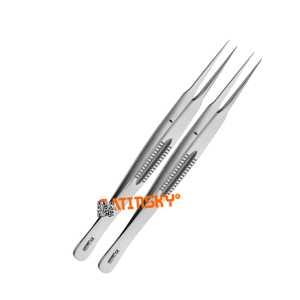 Satinsky SSE-11131135 Pince à micro-suture 15,5 CM en acier inoxydable, manuelle, certifiée CE, Instruments de microchirurgie de classe III - Product Image 1
