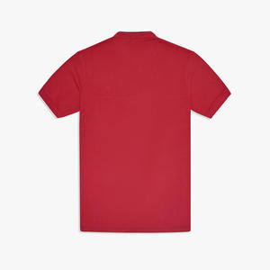 Polo de hombre a la moda al por mayor, camisa en blanco Lisa transpirable de algodón con logotipo personalizado, suave, talla grande y patrón sólido - Product Image 2