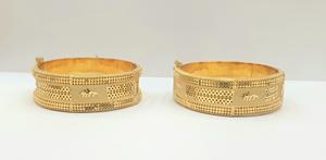 Pulseras de Latón Inoxidable Chapadas en Oro de 24K al por Mayor, Joyería de Moda Elegante de Alta Calidad - Product Image 4