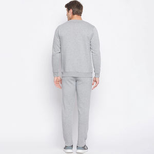Ropa deportiva informal de manga larga para hombre, pantalones de chándal y sudadera, conjunto de chándal de 2 piezas - Product Image 2
