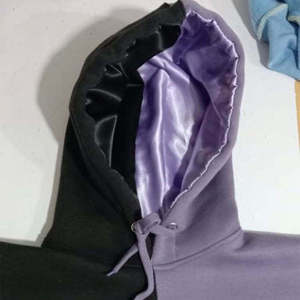 Sudadera con Capucha Unisex al por Mayor, Personalizada, de Felpa Francesa, con Bloques de Color, Talla Extra Grande, de Poliéster/Algodón, Antibolitas, para Primavera - Product Image 4