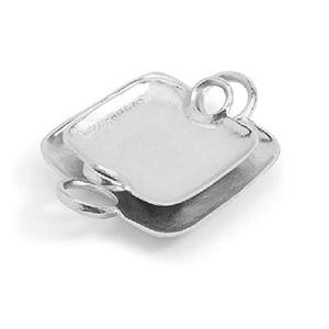 Bandeja cuadrada de acero portátil de Color de tamaño personalizado de alta tendencia para almacenamiento de alimentos de cocina decoración del hogar diseño de mango Catering - Product Image 1