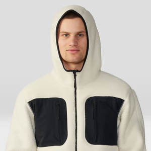 Pull à Capuche de Golf Performance à Fermeture Éclair Complète en Coton pour Hommes avec Logo Personnalisé de Haute Qualité, Séchage Rapide, Tricoté, à Fermeture Éclair sur un Quart - Product Image 3