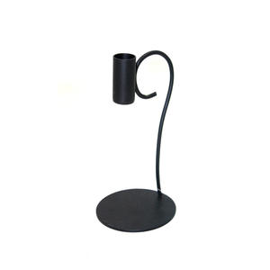 Candelabros cónicos hechos a mano, candelabro negro decorativo para boda, Juego de 3 uds para decoración de Mesa del hogar - Product Image 1