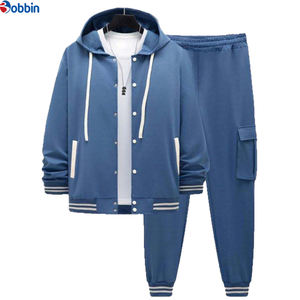 Conjunto Deportivo Unisex de Moda Otoño-Invierno, Nuevo Chándal Universitario para Hombre, Chaqueta de Béisbol Personalizada, Pantalones de Trabajo, Conjunto Moderno - Product Image 1