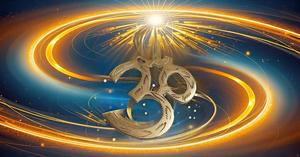 Latón sagrado om símbolo meditación Sala yoga decoración latón pared arte pared decoraciones 4 pulgadas - Product Image 4