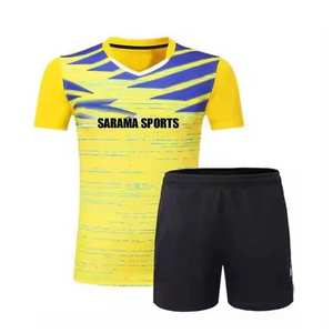 Comfortable Sports Wear Uniform Badminton Jersey <b>Table</b> <b>Tennis</b> Clothes Uniform Men's <b>Tennis</b> Team Uniform - Product Image 1