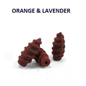 Natural Orange & Lavender Screw Backflow <b>Incense</b> <b>Cones</b> Wholesale Supply From Best Brand ( Red ) - Product Image 1