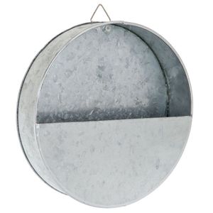 Juego de 2 macetas de metal plateado para interiores y exteriores para decoración del hogar y hotel Maceta de nueva condición para Precio de jardín - Product Image 3