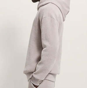 100% New <b>Polyester</b>/Cotton High Quality Winter Plus Size Solid Fleece Oversized Designer Pullover Men's Streetwear <b>Hoodie</b> - Product Image 3