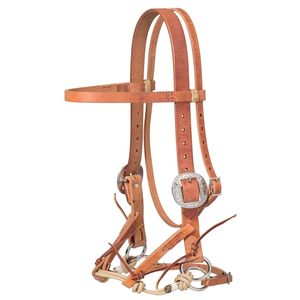 Cabestros de caballo de Calidad exclusiva, cuero duradero con doble cuerda lateral, ajuste completo para montar a caballo - Product Image 1