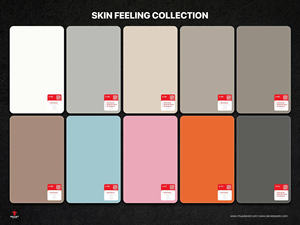 Tablero de plástico de PVC de carbón de bambú Superficie brillante 17mm 1220x2440mm Densidad 0,55g/cm3 para gabinetes de cocina - Product Image 4