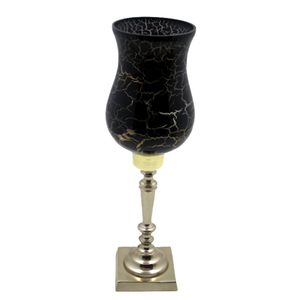 Support d'ouragans en aluminium et en verre de conception standard cuivre fini antique taille décor de maison et de mariage en gros en vrac - Product Image 5