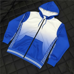 Sudadera con Capucha Lavada al Ácido, Sudadera con Cierre para Hombre, Diseño Personalizado con Apliques Desgastados, Bordado Vintage 2026, Último Diseño para EE. UU. - Product Image 6