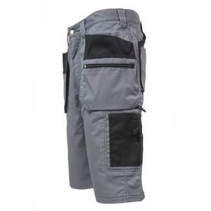 Shorts de sécurité de qualité supérieure avec logo personnalisé, bande réfléchissante, vêtements de travail, nouveaux vêtements de travail de fitness, style cargo, shorts de sécurité solides - Product Image 3